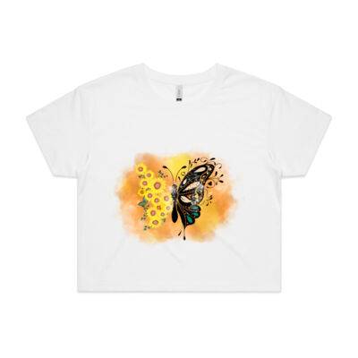 Butterfly Sunflowers Thumbnail
