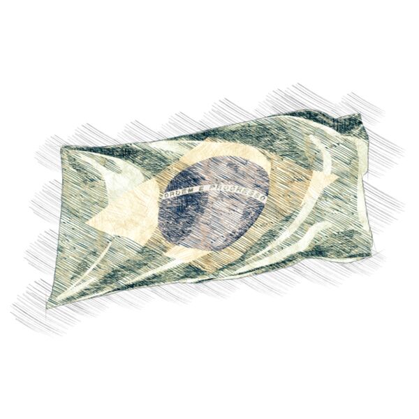 Brazil retro flag  2  Thumbnail