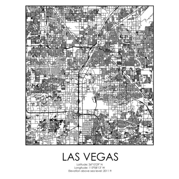 Las Vegas map Thumbnail
