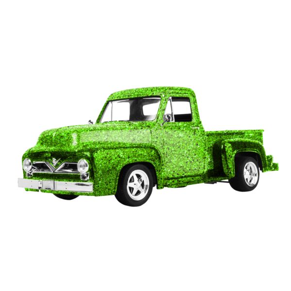 Vintage truck green Glitter Thumbnail