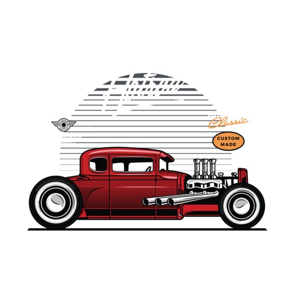 Hotrod   side view Thumbnail