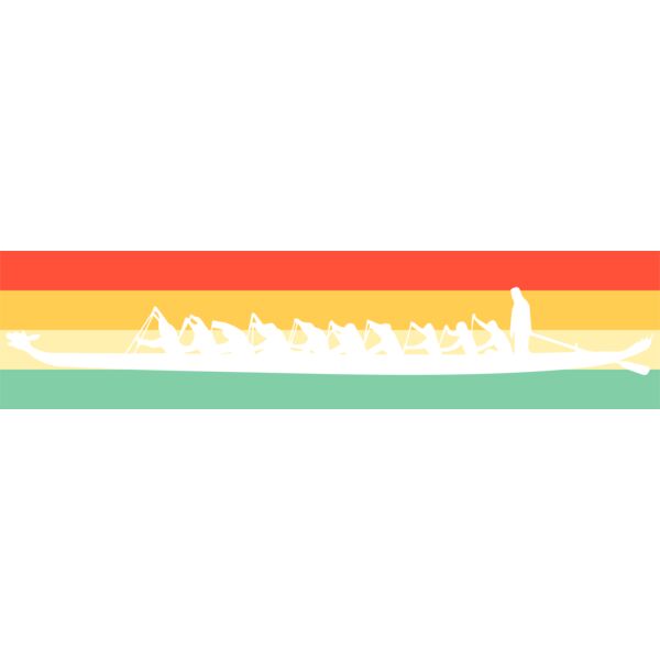 Retro Rowing Crew Boat Thumbnail