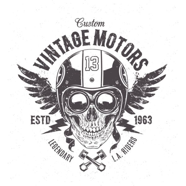 motorcycle skull Thumbnail