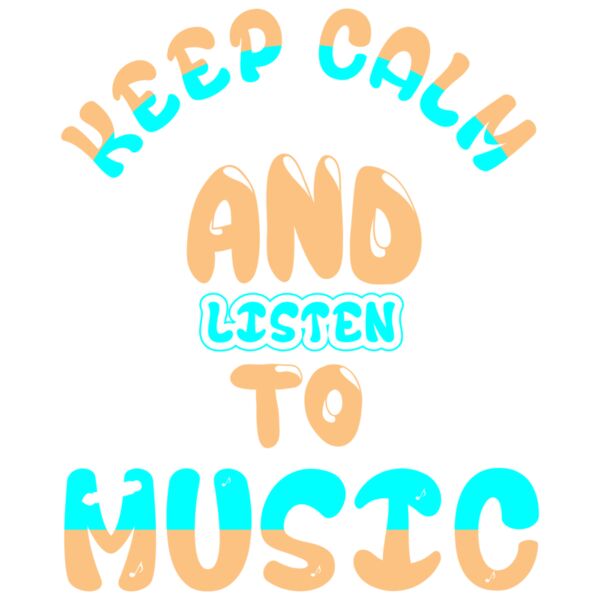 keep calm music headphones Thumbnail
