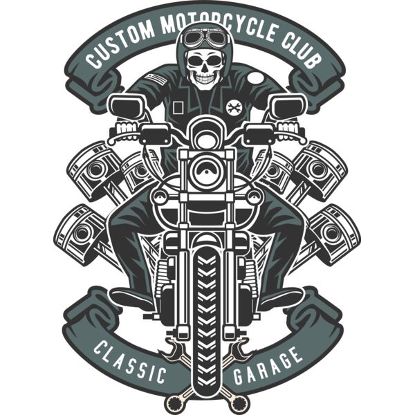 Skull Biker Thumbnail