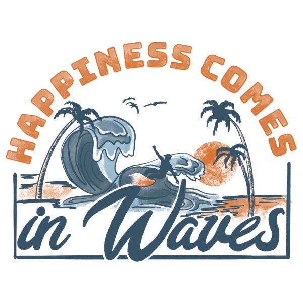Happiness comes in waves Thumbnail