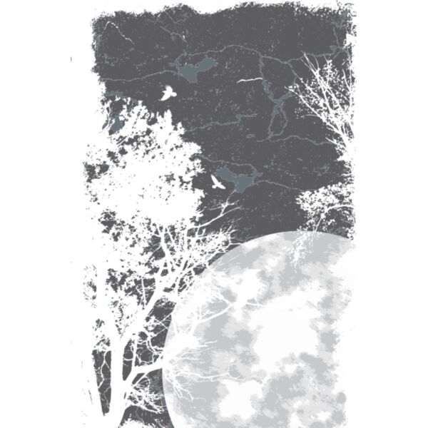 Crow on moon Thumbnail