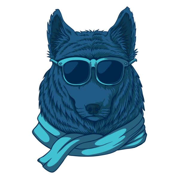 wolf eyeglasses Thumbnail