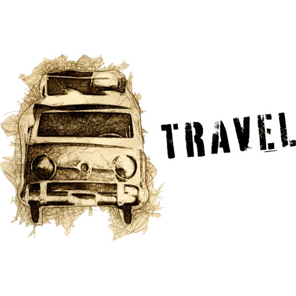 Travel van vintage Thumbnail