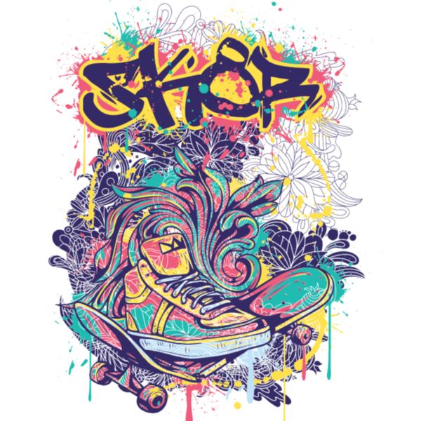 Graffiti shoe Thumbnail