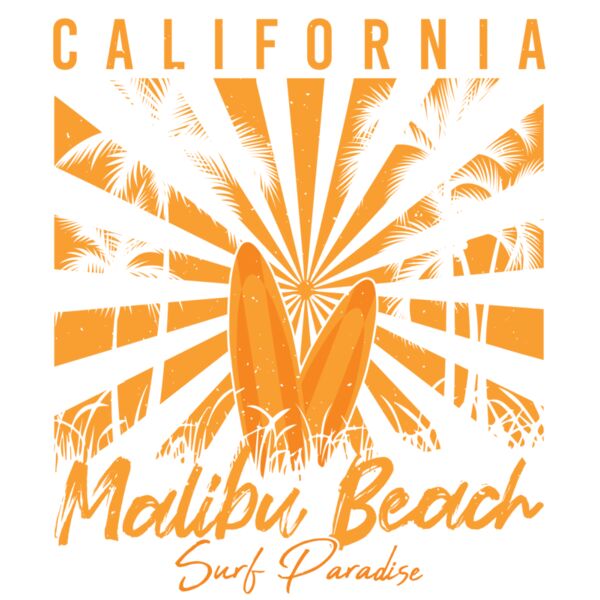 California Malibu Beach Surf Thumbnail