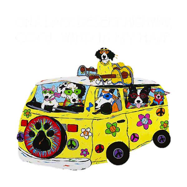 On a Dark Desert Highway Dog Feel Cool Wind in My Hair Thumbnail