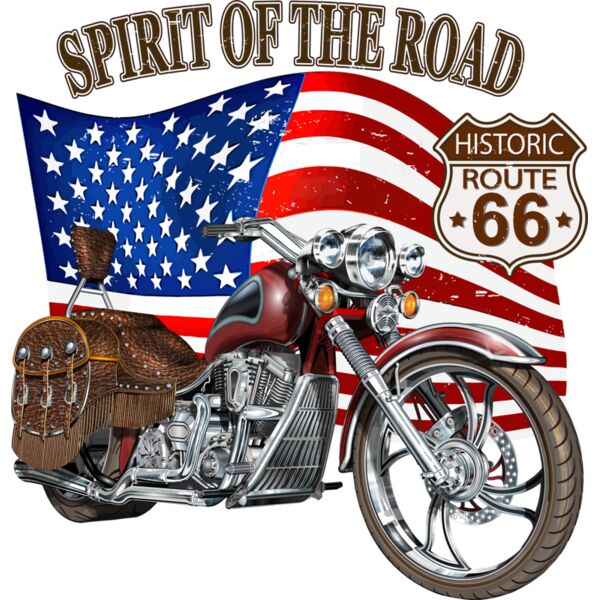 Spirit of the Road Route 66 motorcycle  Thumbnail