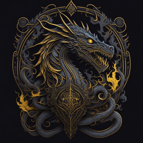 Leonardo Diffusion vintage steampunk Mechanical dragon with in 0 Thumbnail